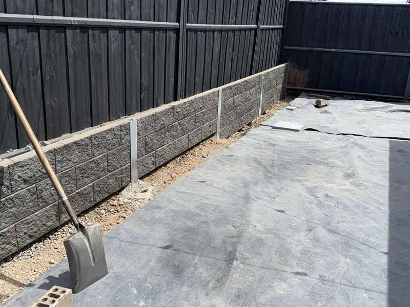 Reinforced concrete slab & path, Western Sydney